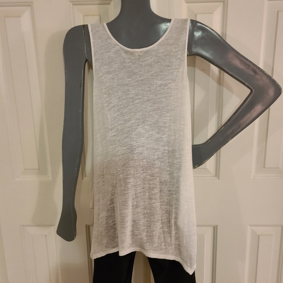 Cupio Anthropology Linen Handkerchief Tank Sz M/L - Picture 8 of 9